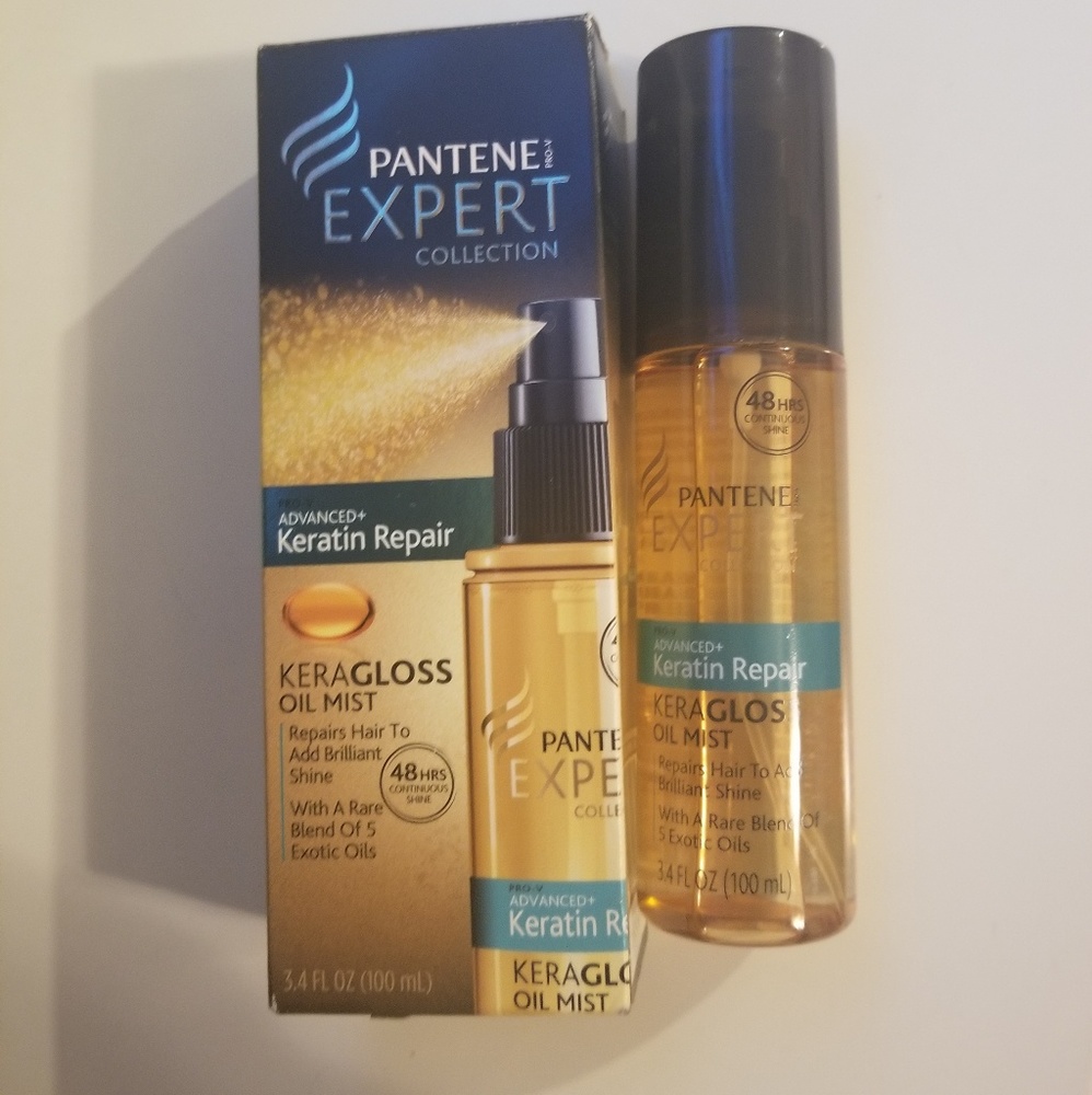 Pantene Expert Keratin KeraGloss Oil.